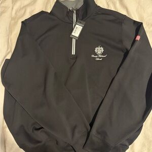 Trump National Doral Black Quarter-Zip Pullover